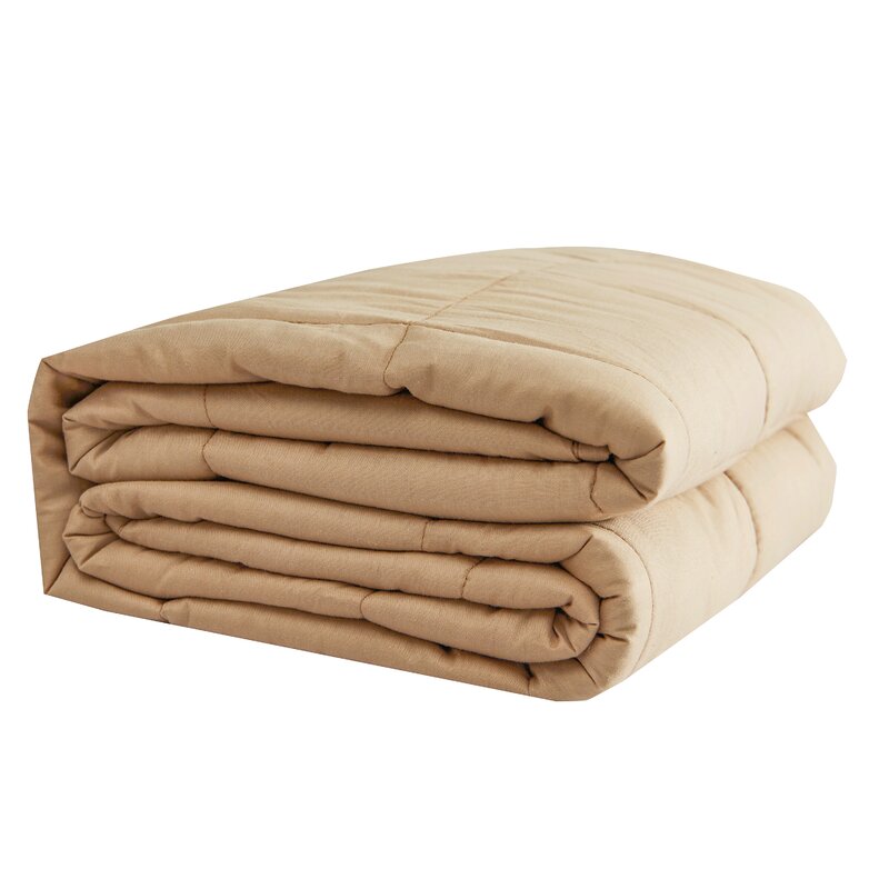 Latitude Run Weighted 100% Cotton Blanket | Wayfair